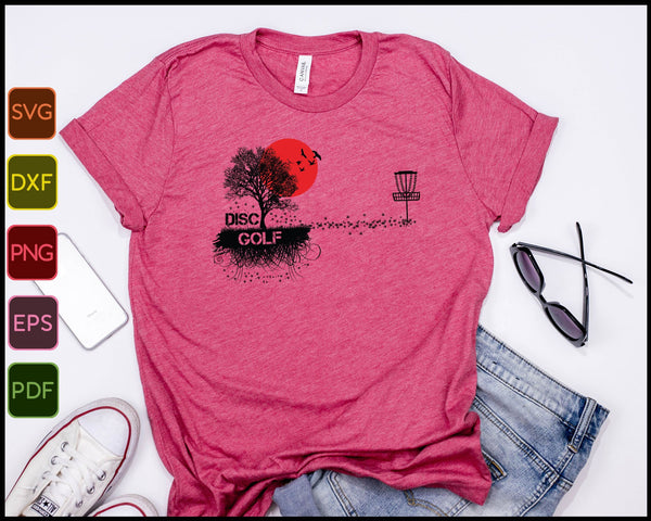 Disc Golf SVG & Cut Files for Crafters