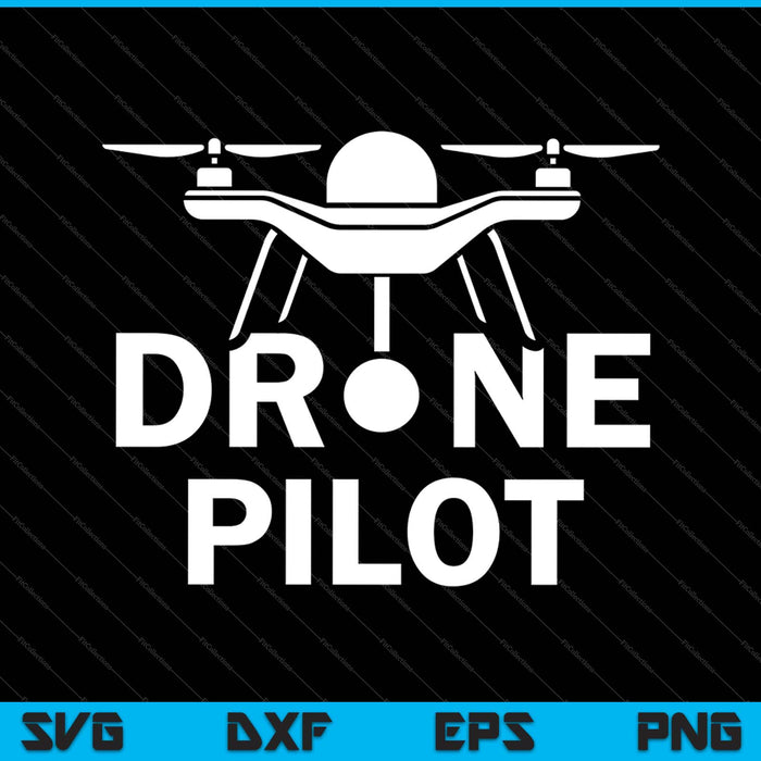 Drone Pilot Funny Quadcopter RC Flying Wings SVG PNG Files