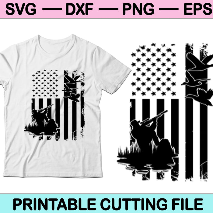 Caza de patos SVG PNG cortando archivos imprimibles Caza de patos SVG PNG cortando archivos imprimibles