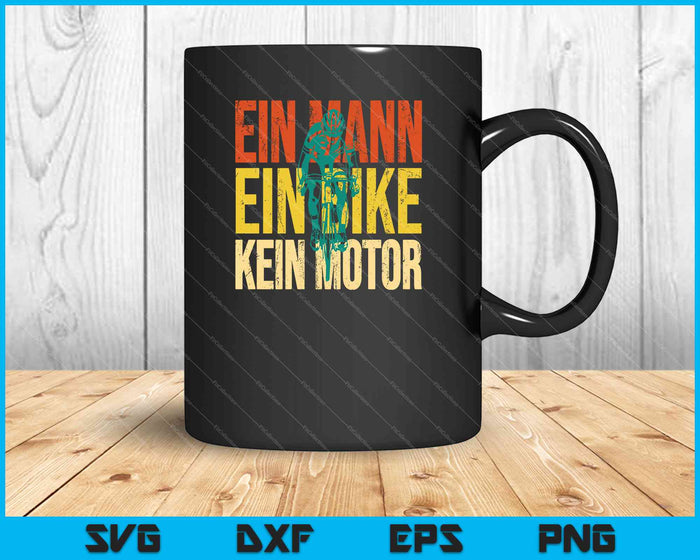 Een Mann Een Fiets Kein Motor SVG PNG Druckbare Dateien schneiden Een Mann Een Fiets Kein Motor SVG PNG Druckbare Dateien schneiden