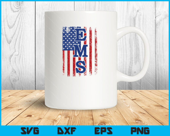 EMS American Flag 911 Emergency Medical Services SVG PNG Cutting Printable Files EMS American Flag 911 Emergency Medical Services SVG PNG Cutting Printable Files