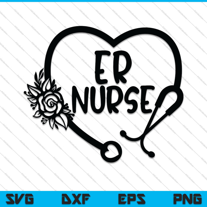 Emergency ER Nurse SVG PNG Cutting Printable Files Emergency ER Nurse SVG PNG Cutting Printable Files