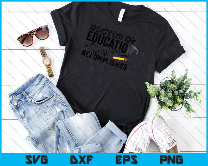 EdD Doctor en Educación Lograr Graduación de Doctorado SVG PNG Cortar archivos imprimibles EdD Doctor en Educación Lograr Graduación de Doctorado SVG PNG Cortar archivos imprimibles