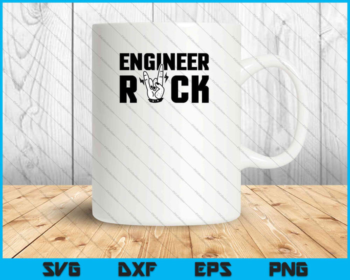Engineer Rock SVG PNG Cutting Printable Files Engineer Rock SVG PNG Cutting Printable Files