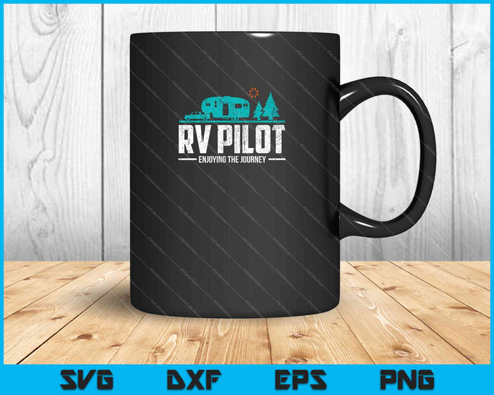 Enjoying The Journey RV Pilot SVG PNG Cutting Printable Files Enjoying The Journey RV Pilot SVG PNG Cutting Printable Files