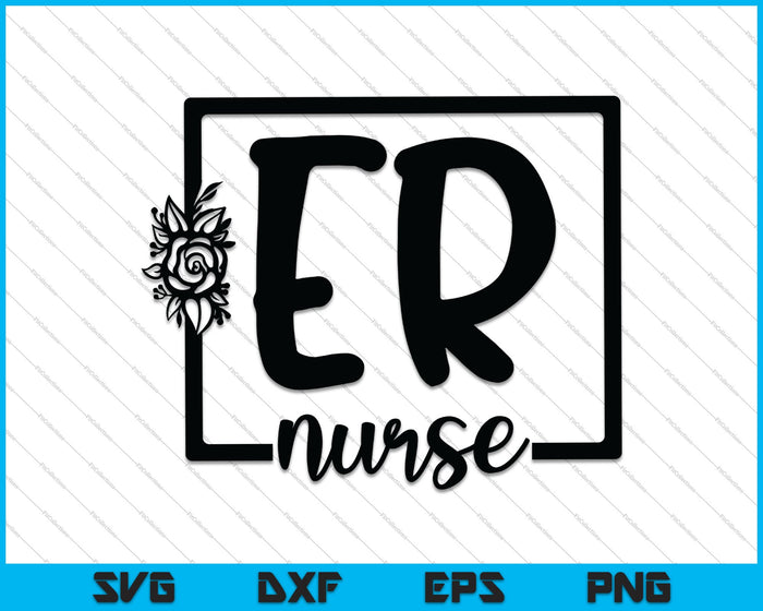ER Emergency Medical Nurse SVG PNG Cutting Printable Files ER Emergency Medical Nurse SVG PNG Cutting Printable Files