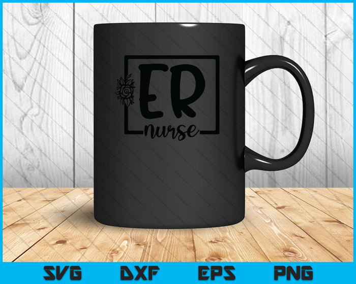 ER Emergency Medical Nurse SVG PNG Cutting Printable Files ER Emergency Medical Nurse SVG PNG Cutting Printable Files