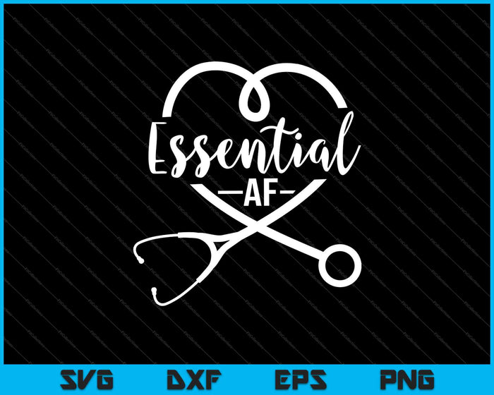 Essential AF SVG PNG Cutting Printable Files Essential AF SVG PNG Cutting Printable Files