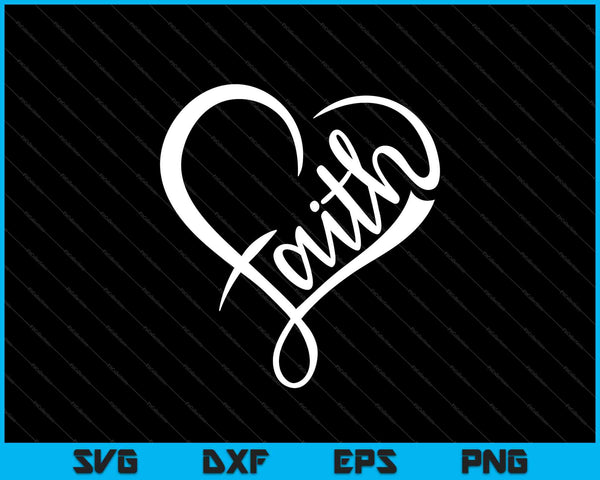 Faith with Love icon SVG PNG Cutting Printable Files