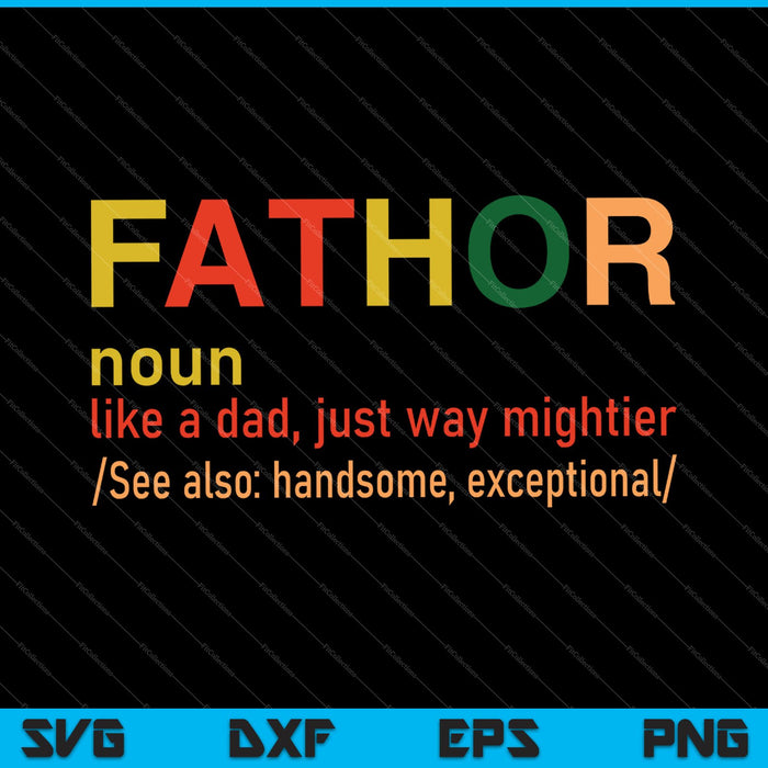 Fathor zoals papa, gewoon veel machtigere held Vaderdag SVG PNG snijden afdrukbare bestanden Fathor zoals papa, gewoon veel machtigere held Vaderdag SVG PNG snijden afdrukbare bestanden