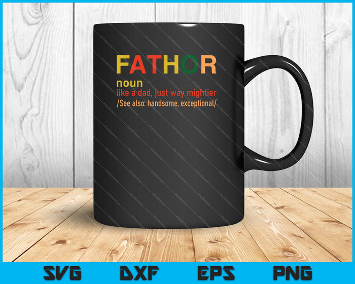 Fathor zoals papa, gewoon veel machtigere held Vaderdag SVG PNG snijden afdrukbare bestanden Fathor zoals papa, gewoon veel machtigere held Vaderdag SVG PNG snijden afdrukbare bestanden