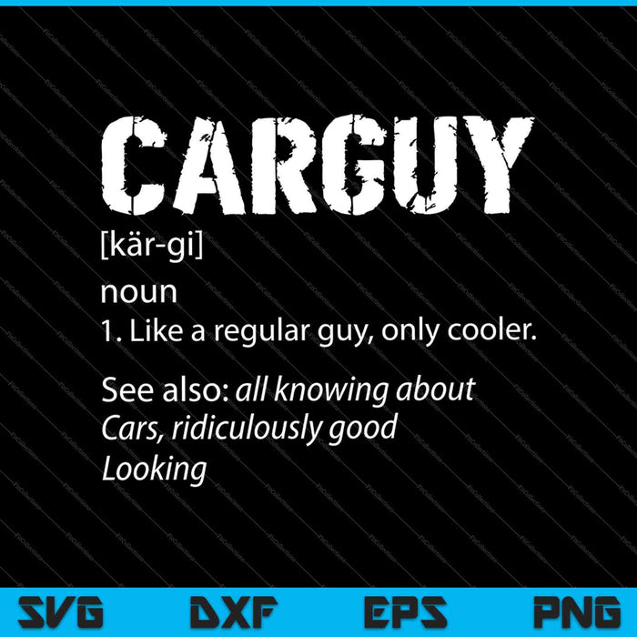 Grappige auto Guy definitie Gear hoofd SVG PNG snijden afdrukbare bestanden  Grappige auto Guy definitie Gear hoofd SVG PNG snijden afdrukbare bestanden