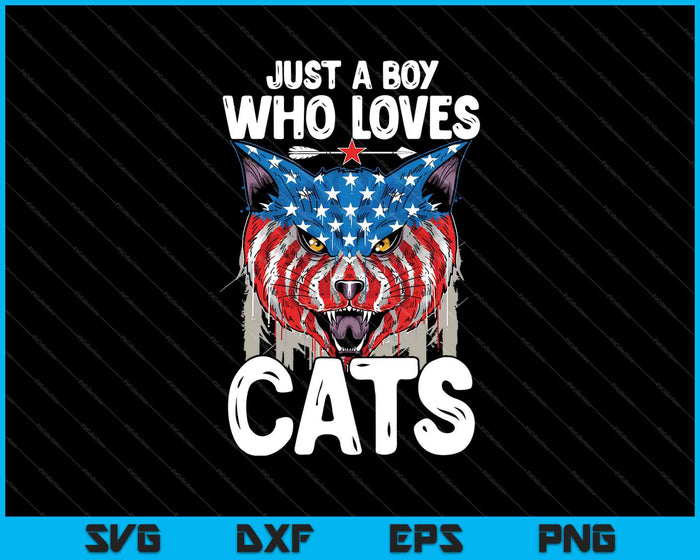 Funny Cat Shirt Gift for Boys Cats Lover SVG PNG Cutting Printable Files Funny Cat Shirt Gift for Boys Cats Lover SVG PNG Cutting Printable Files