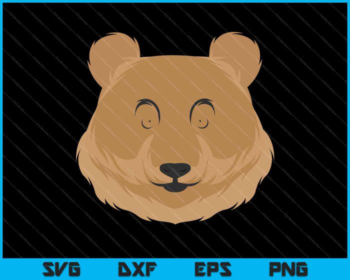 Funny Cute Bear Face Halloween Costume DIY Teddy Face SVG PNG Cutting Printable Files Funny Cute Bear Face Halloween Costume DIY Teddy Face SVG PNG Cutting Printable Files