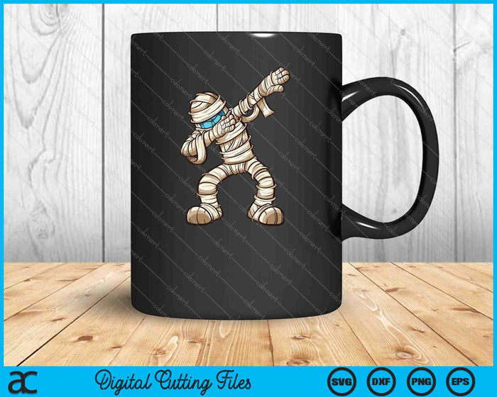 Funny Dabbing Mummy Scary Halloween SVG PNG Cutting Printable Files Funny Dabbing Mummy Scary Halloween SVG PNG Cutting Printable Files