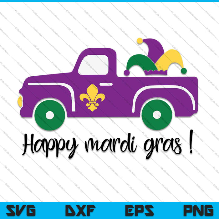 Funny Happy Mardi Gras SVG PNG Cutting Printable Files Funny Happy Mardi Gras SVG PNG Cutting Printable Files