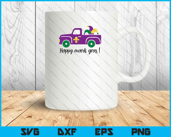 Funny Happy Mardi Gras SVG PNG Cutting Printable Files Funny Happy Mardi Gras SVG PNG Cutting Printable Files