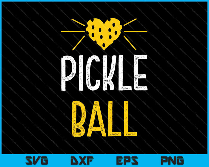 Grappig ik hou van Pickleball SVG PNG snijden afdrukbare bestanden Grappig ik hou van Pickleball SVG PNG snijden afdrukbare bestanden