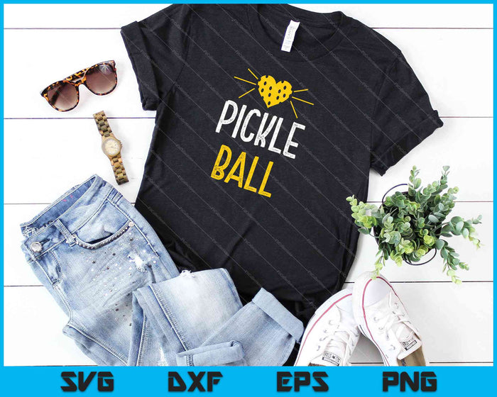 Grappig ik hou van Pickleball SVG PNG snijden afdrukbare bestanden Grappig ik hou van Pickleball SVG PNG snijden afdrukbare bestanden