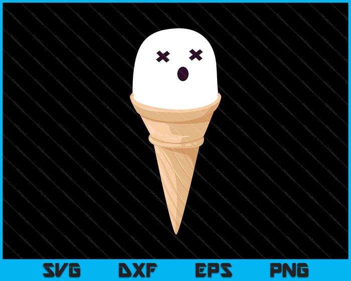 Grappig ijs Halloween SVG PNG snijden afdrukbare bestanden Grappig ijs Halloween SVG PNG snijden afdrukbare bestanden