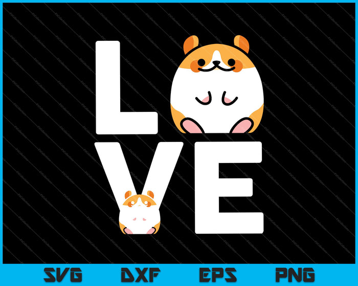 Funny Love Hamsters Animal Toys Pets Lovers SVG PNG Cutting Printable Files Funny Love Hamsters Animal Toys Pets Lovers SVG PNG Cutting Printable Files