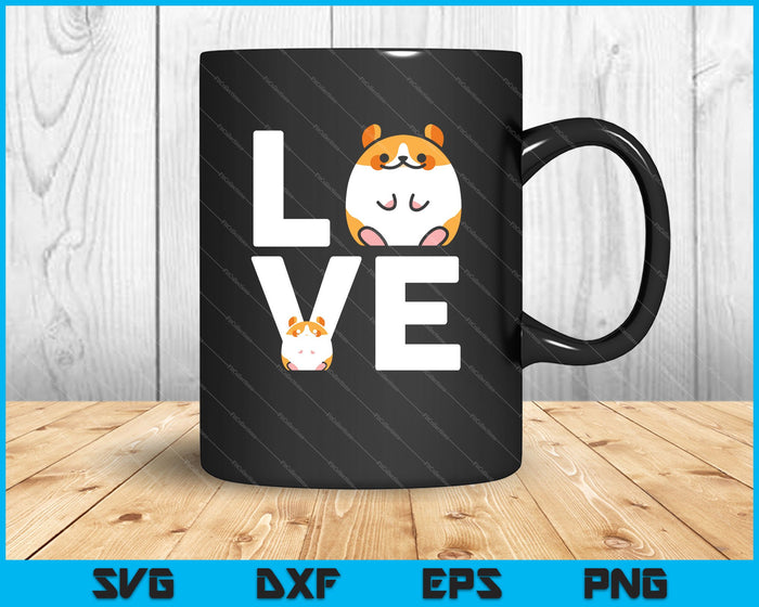 Funny Love Hamsters Animal Toys Pets Lovers SVG PNG Cutting Printable Files Funny Love Hamsters Animal Toys Pets Lovers SVG PNG Cutting Printable Files