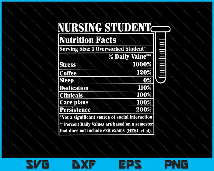 Funny Nursing Student Nurse Gift SVG PNG Cutting Printable Files Funny Nursing Student Nurse Gift SVG PNG Cutting Printable Files