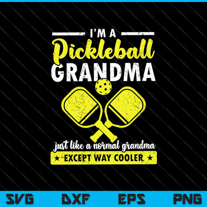 Funny Pickleball Grandma Pickleball Player SVG PNG Cutting Printable Files Funny Pickleball Grandma Pickleball Player SVG PNG Cutting Printable Files