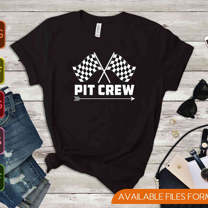 Race Track Pit Crew Racing Mechanic Car Parties SVG PNG Cutting Printable Files Race Track Pit Crew Racing Mechanic Car Parties SVG PNG Cutting Printable Files