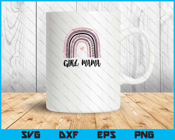 Girl Mama SVG PNG Cutting Printable Files