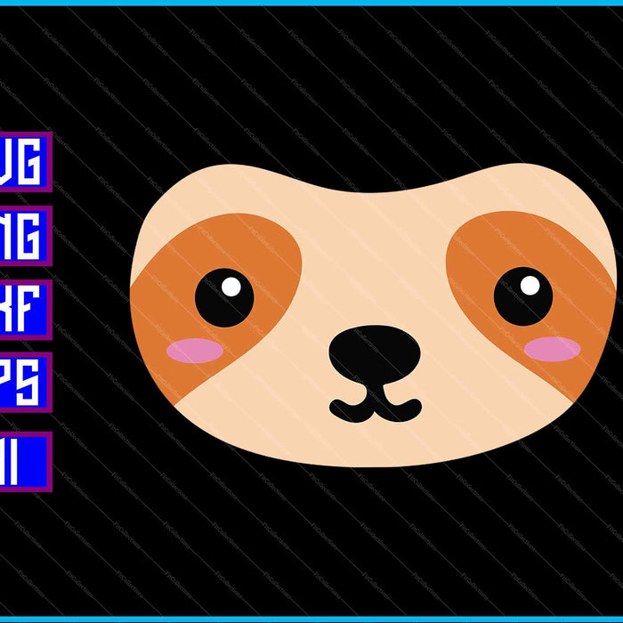 Halloween DIY Animal Sloth SVG PNG Cutting Printable Files Halloween DIY Animal Sloth SVG PNG Cutting Printable Files