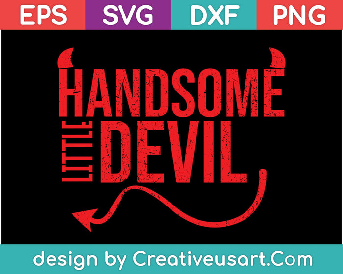 Handsome Devil SVG PNG Cutting Printable Files Handsome Devil SVG PNG Cutting Printable Files