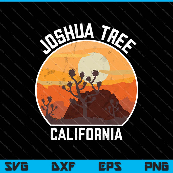 Joshua Tree California SVG PNG Cortar archivos imprimibles Joshua Tree California SVG PNG Cortar archivos imprimibles