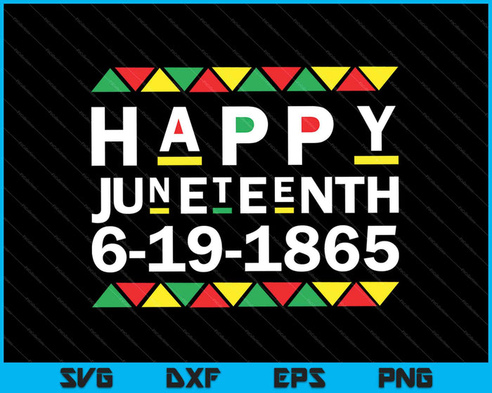 Juneteenth Black History SVG PNG Cortar archivos imprimibles Juneteenth Black History SVG PNG Cortar archivos imprimibles