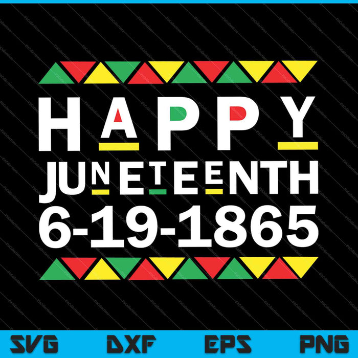 Juneteenth Black History SVG PNG Cortar archivos imprimibles Juneteenth Black History SVG PNG Cortar archivos imprimibles