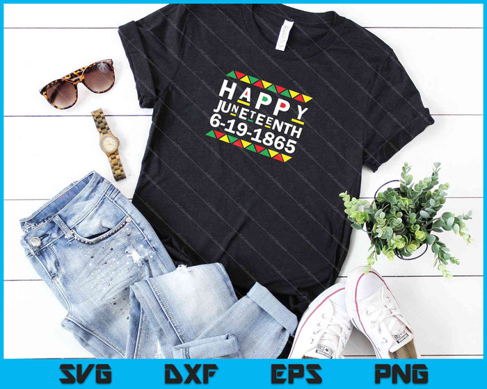 Juneteenth Black History SVG PNG Cortar archivos imprimibles Juneteenth Black History SVG PNG Cortar archivos imprimibles