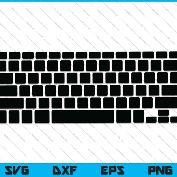 Keyboard SVG PNG Cutting Printable Files Keyboard SVG PNG Cutting Printable Files
