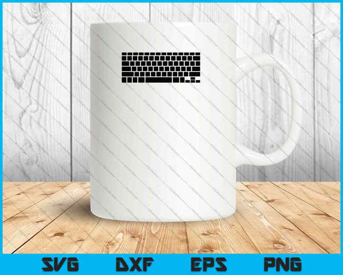 Keyboard SVG PNG Cutting Printable Files Keyboard SVG PNG Cutting Printable Files