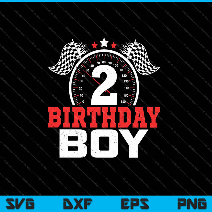 Racing Car Driver 2nd Birthday Boy SVG PNG Cutting Printable Files Racing Car Driver 2nd Birthday Boy SVG PNG Cutting Printable Files