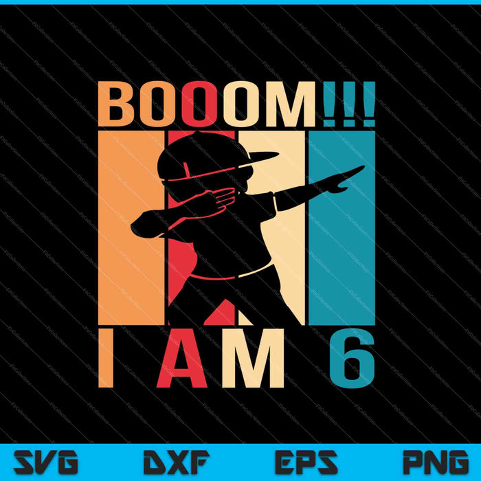 Niños Dabbing Cumpleaños SVG PNG Cortar archivos imprimibles Niños Dabbing Cumpleaños SVG PNG Cortar archivos imprimibles