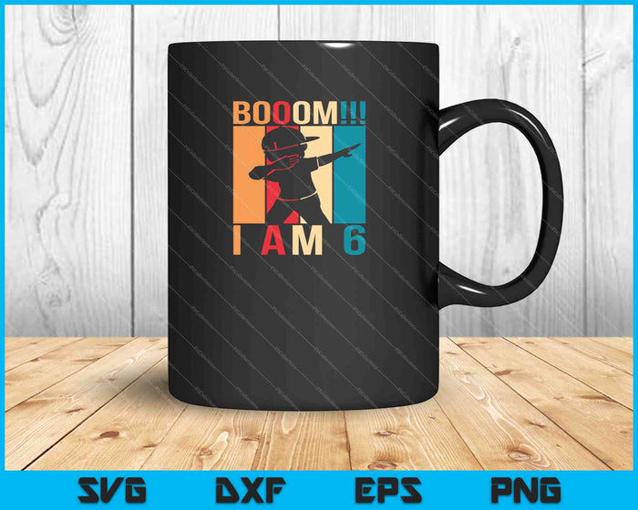 Niños Dabbing Cumpleaños SVG PNG Cortar archivos imprimibles Niños Dabbing Cumpleaños SVG PNG Cortar archivos imprimibles