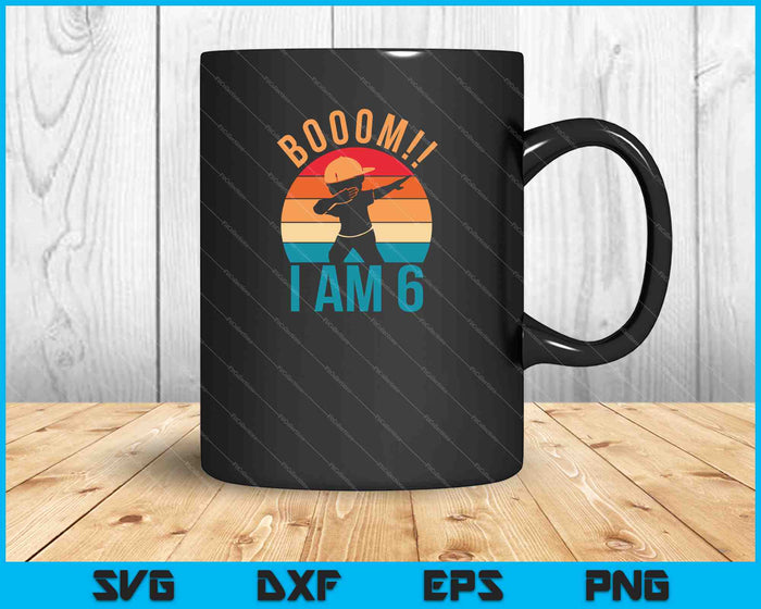 Niños Dabbing camisa de cumpleaños SVG PNG cortando archivos imprimibles Niños Dabbing camisa de cumpleaños SVG PNG cortando archivos imprimibles