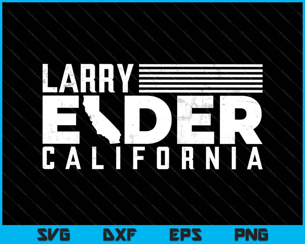 Larry Elder California SVG PNG Cutting Printable Files – creativeusarts
