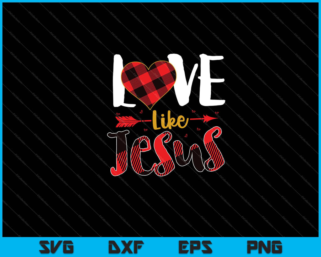 Love Like Jesus Stickers PNG