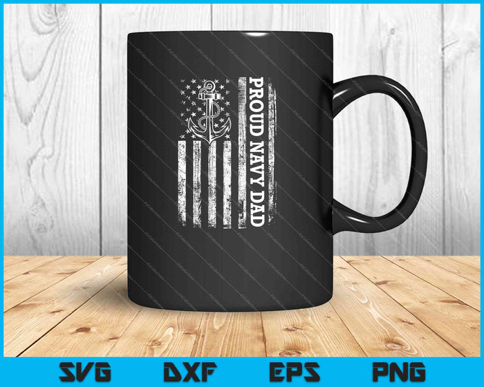 Vintage USA Bandera Americana Orgulloso Navy Dad SVG PNG Cortar archivos imprimibles  Vintage USA Bandera Americana Orgulloso Navy Dad SVG PNG Cortar archivos imprimibles