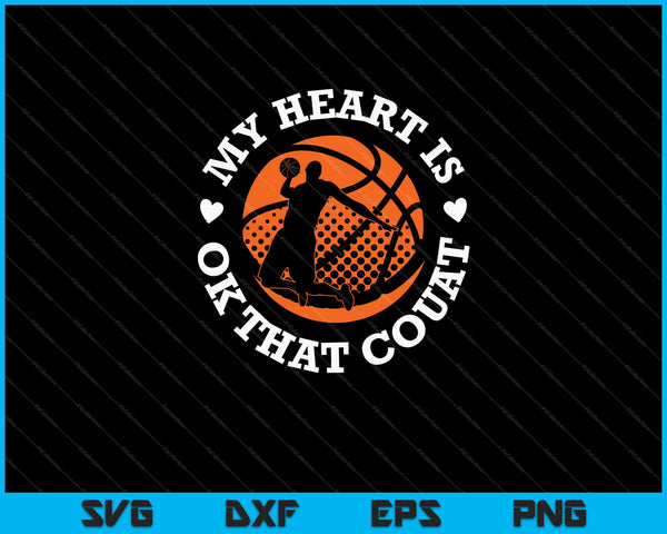 My Heart is Ok that Couat SVG PNG Cutting Printable Files