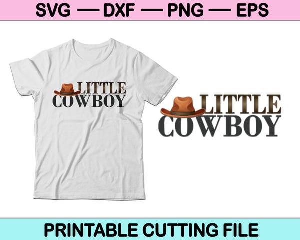 Little Cowboys SVG PNG Digital Cutting Files