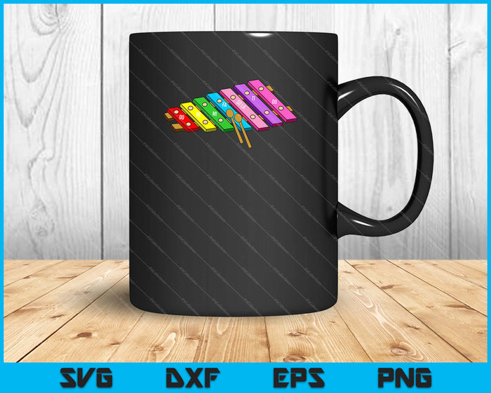 Rainbow Music Xylophone Svg Cutting Printable Files Rainbow Music Xylophone Svg Cutting Printable Files