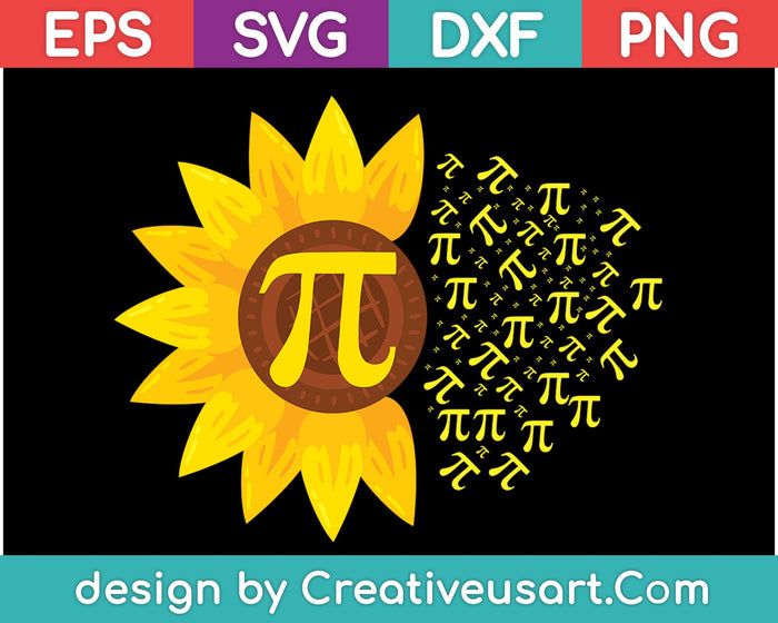 Pi Day Shirt - Sunflower 3,14 Pi Number Symbol Math Science SVG PNG Cutting Printable Files Pi Day Shirt - Sunflower 3,14 Pi Number Symbol Math Science SVG PNG Cutting Printable Files