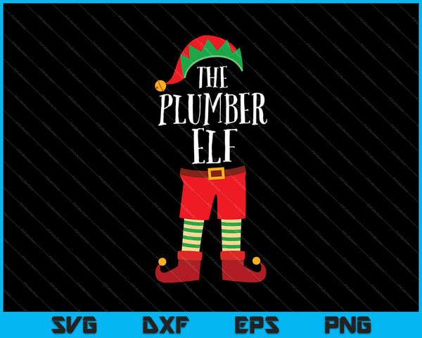 The Plumber Elf SVG PNG Cutting Printable Files